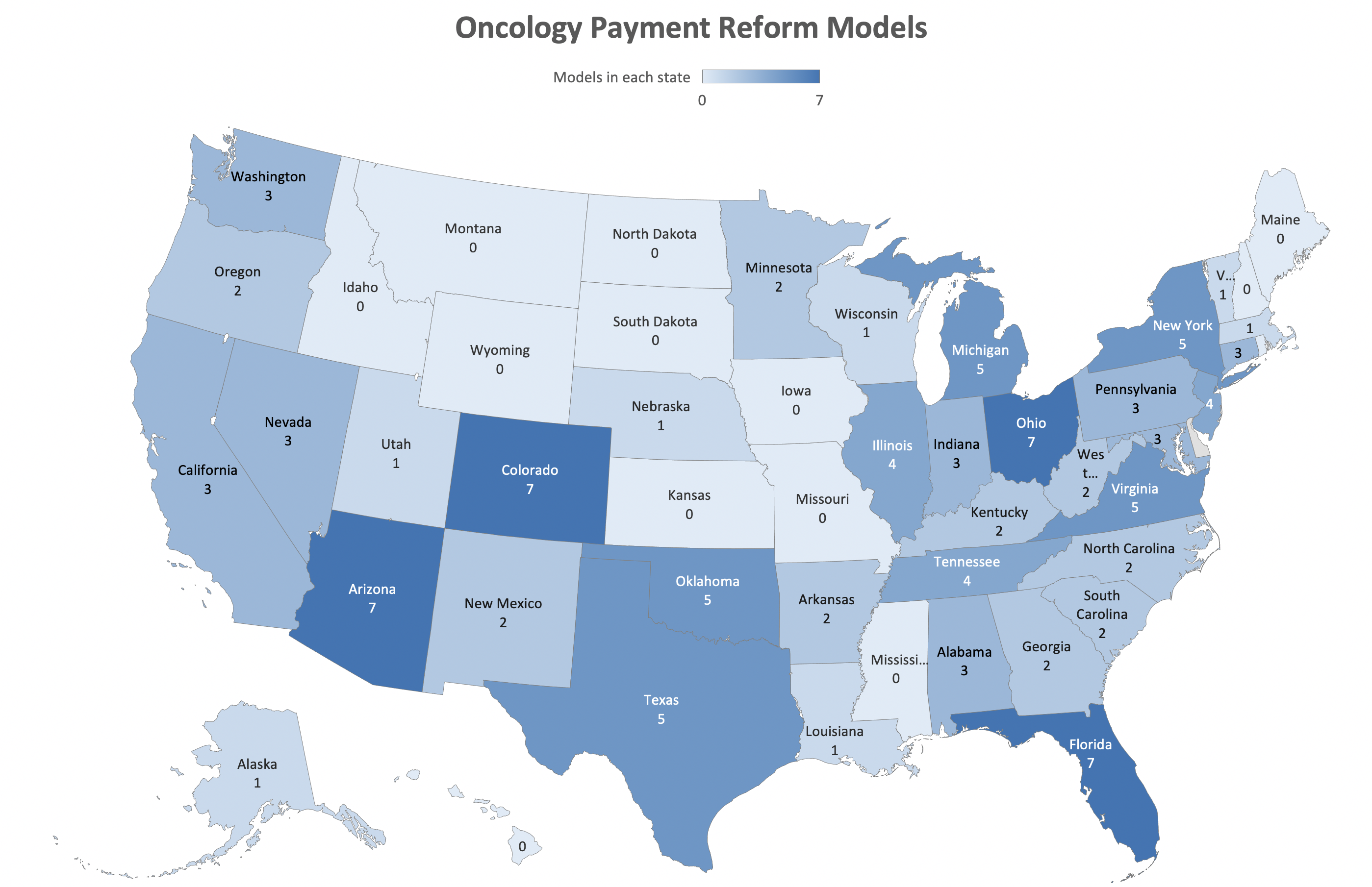 2020 COA Payment Reform Model Map - Click to View Interactive Map